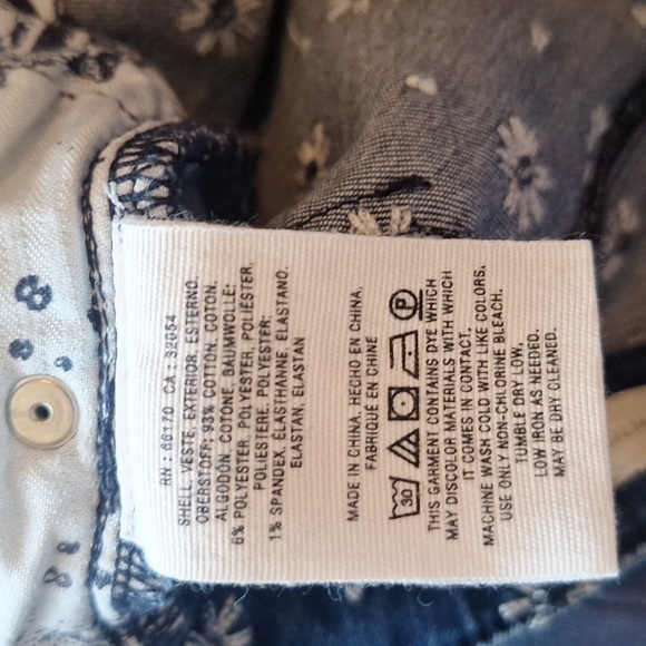 Pilcro By Anthropologie High Rise Bootcut Women's Jeans Size 25 Petite - Picture 11 of 12